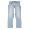 Premium Straight-Leg Denim Jeans – Light Wash | Founsturt